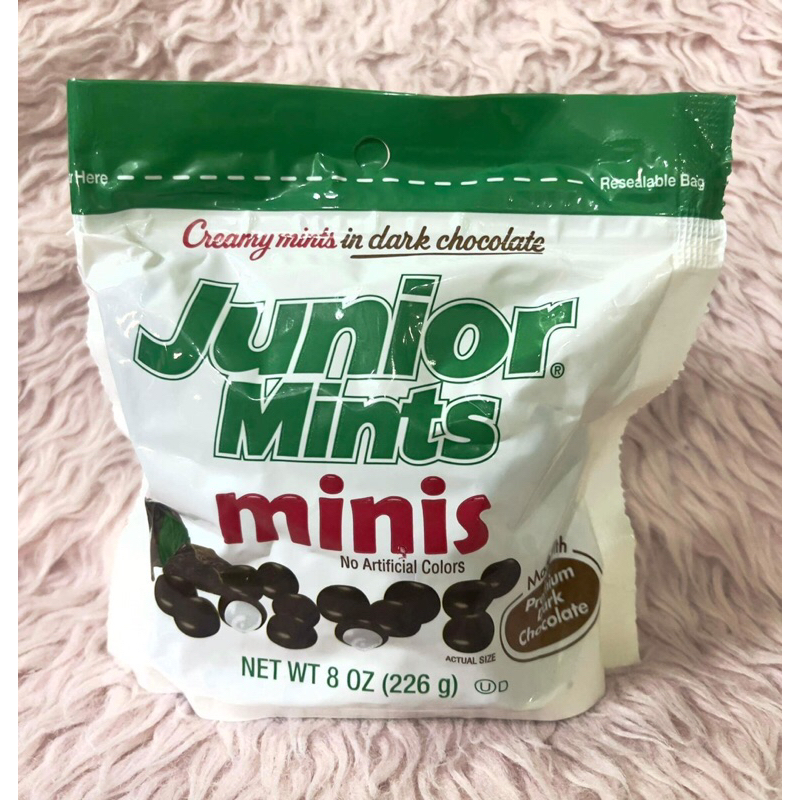 Junior Mints Minis Dark Chocolate 226g Shopee Philippines