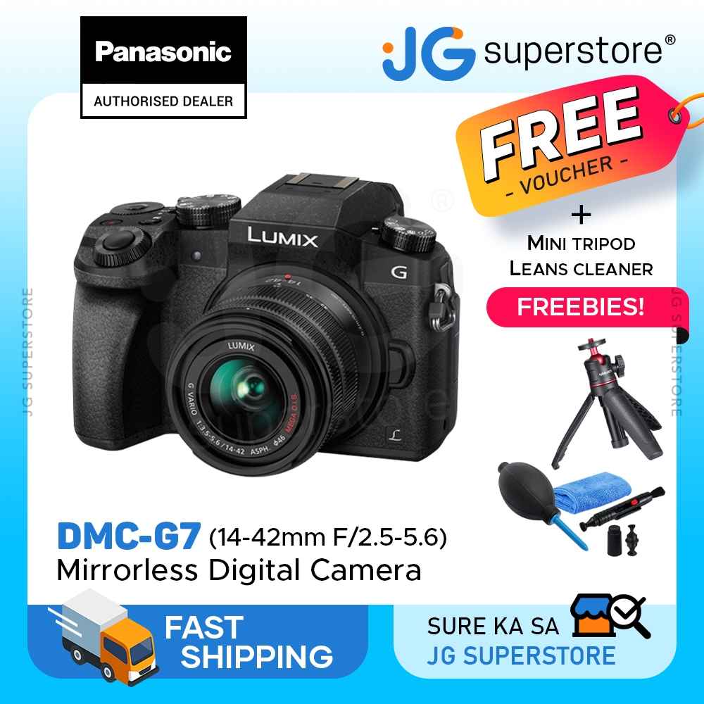 Panasonic Lumix DMCG7 Mirrorless Camera with 1442mm Lens Shopee
