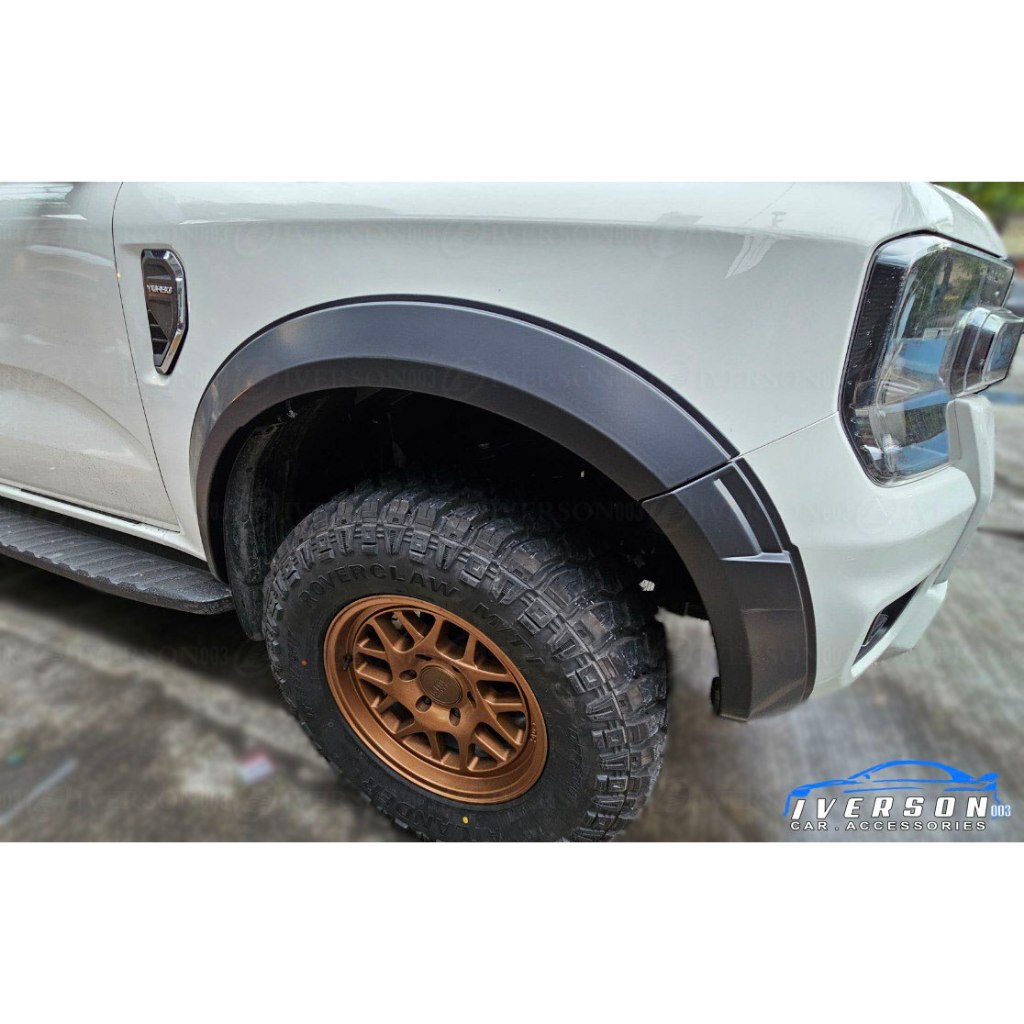 Black Slim Fender Flare for Ford Ranger 2023 Shopee Philippines