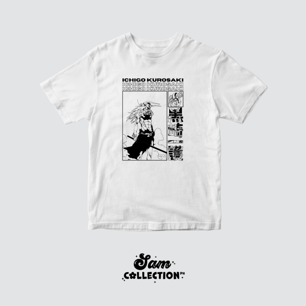 SAMCOLLECTIONPH Bleach Ichigo Kurosaki Hollowfication Anime Shirt