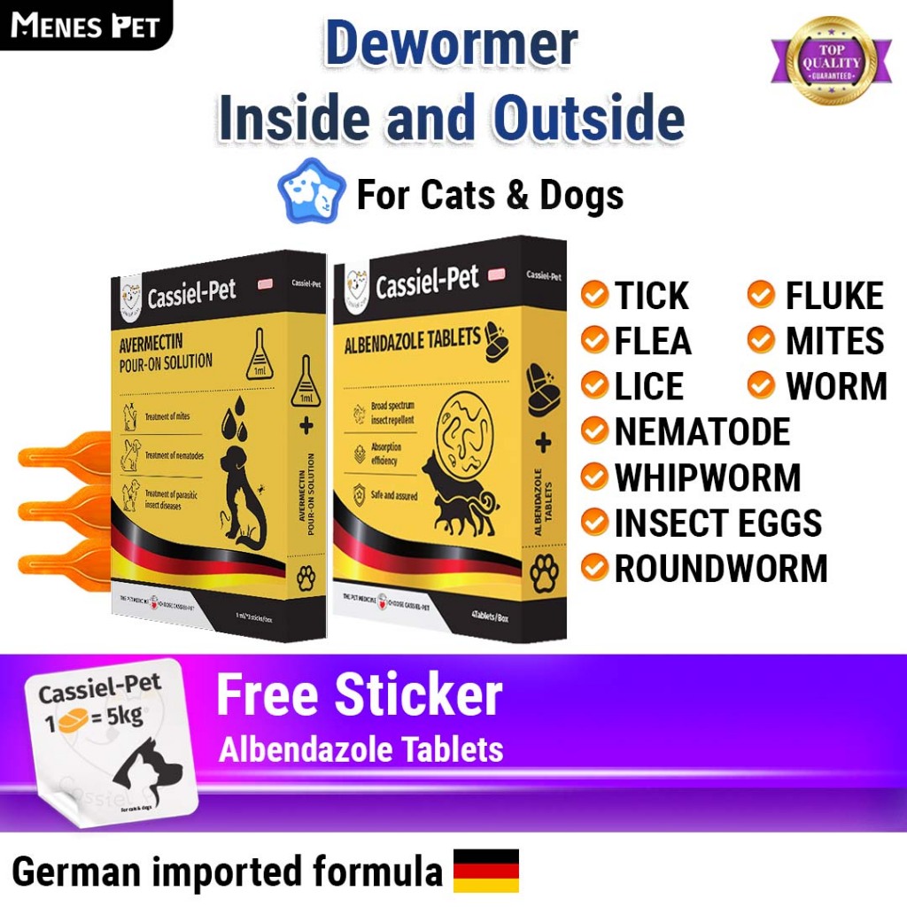 Tick and Flea Spot Treatment for Cats & Dogs Repellent AntiFlea Anti