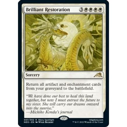 Brilliant Restoration - Kamigawa: Neon Dynasty (NEO) MTG | Shopee ...
