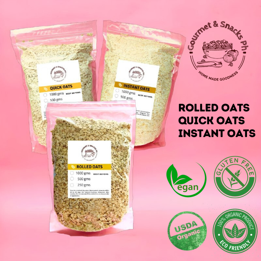 OATS /Whole Grain Rolled Oats / Quick Oats/ Instant Oats 1Kg (WHOLESALE