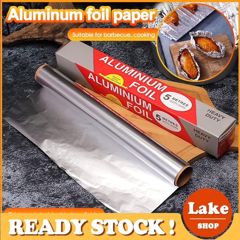 Aluminum Foil Tinfoil roll Disposable household ood wrap burger baking