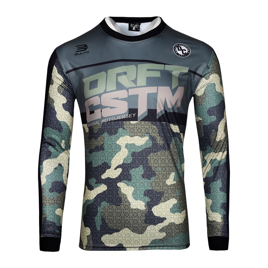 Drifit Custom Long Sleeve Drifit Motor Jersey v1 Men Sublimation