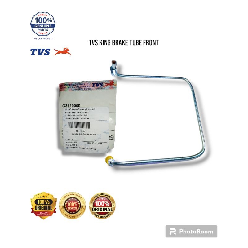TVS King Brake tube front (Genuine) Shopee Philippines