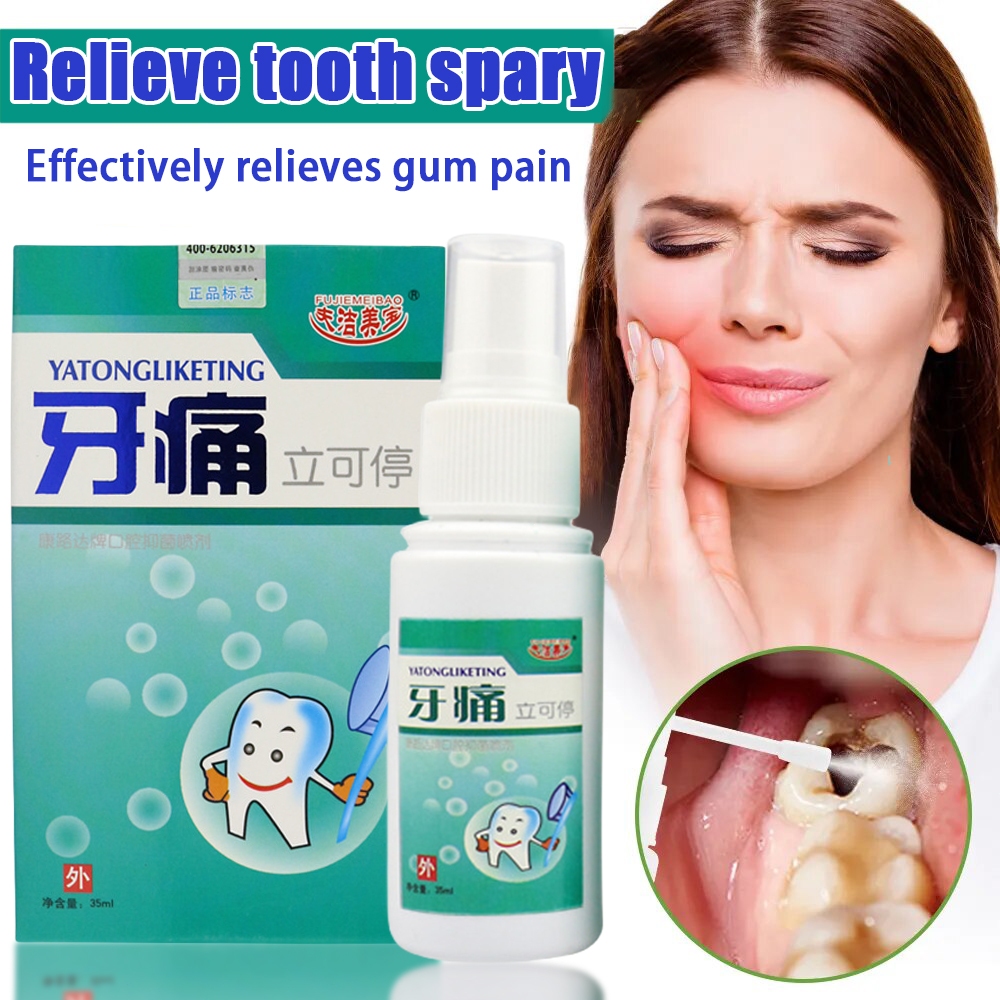 35ML Toothache Oral Spray Reliever Pain Effective Health Care Anti