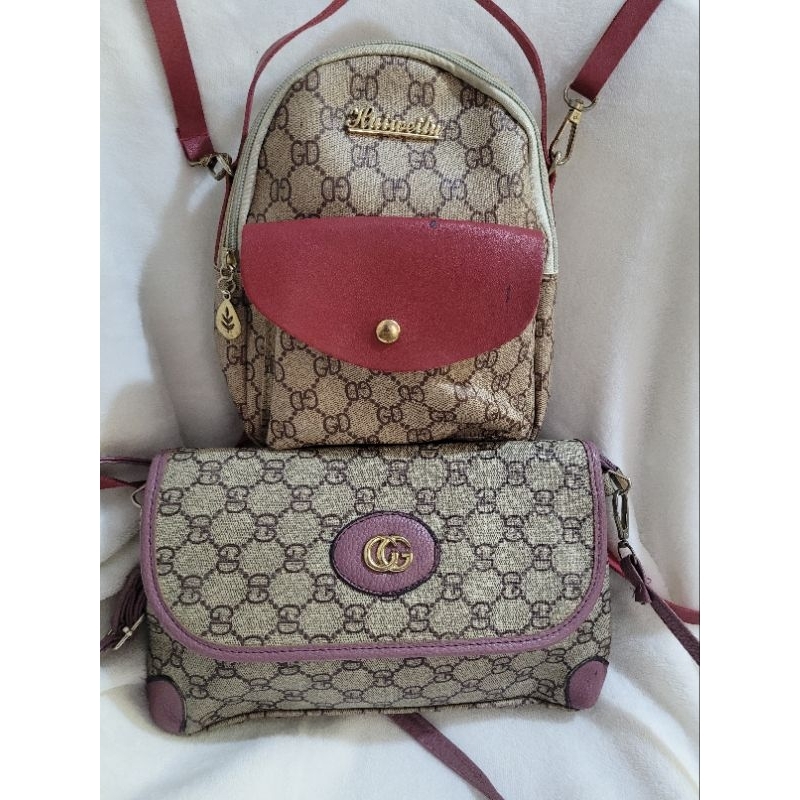 Gucci inspired Buy 1 take 1( Preloved Bags) Shopee Philippines