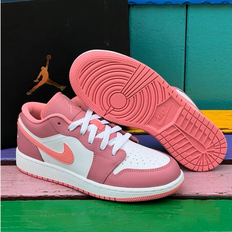 EASYRUN UA Shoes Air Jordan 1 Desert Berry Lowcut Casual Fashion Girls ...