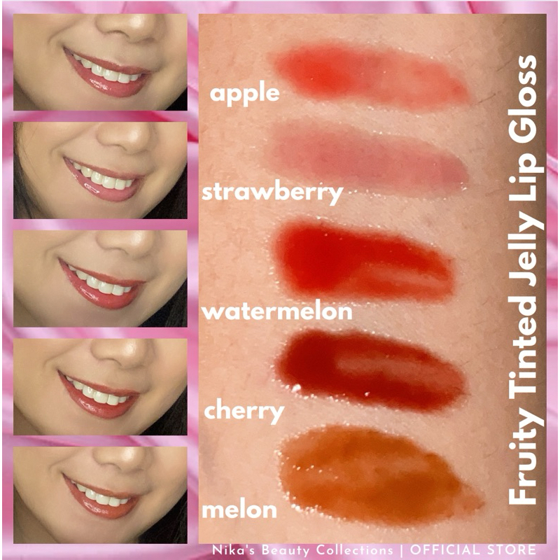 NBC Jellygloss 3ml (Fruity scent Tinted Jelly lip gloss) Shopee