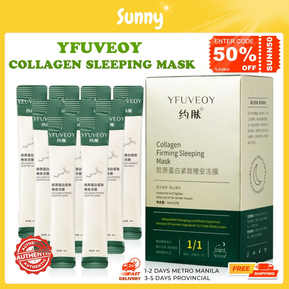 YFUVEOY Collagen Jelly Sleeping Mask For Oil Control AntiAging Anti