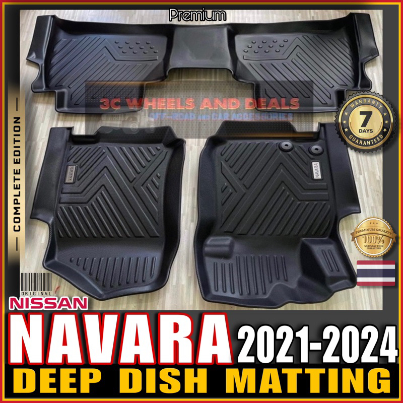 NISSAN NAVARA 20212024 Calibrex VE VL PRO4X DEEP DISH MATTING (nissan