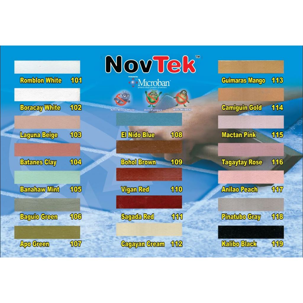 NOVTEK Tile Grout with Microban-Cagayan Cream 2kg | Durable,Anti-Mold ...