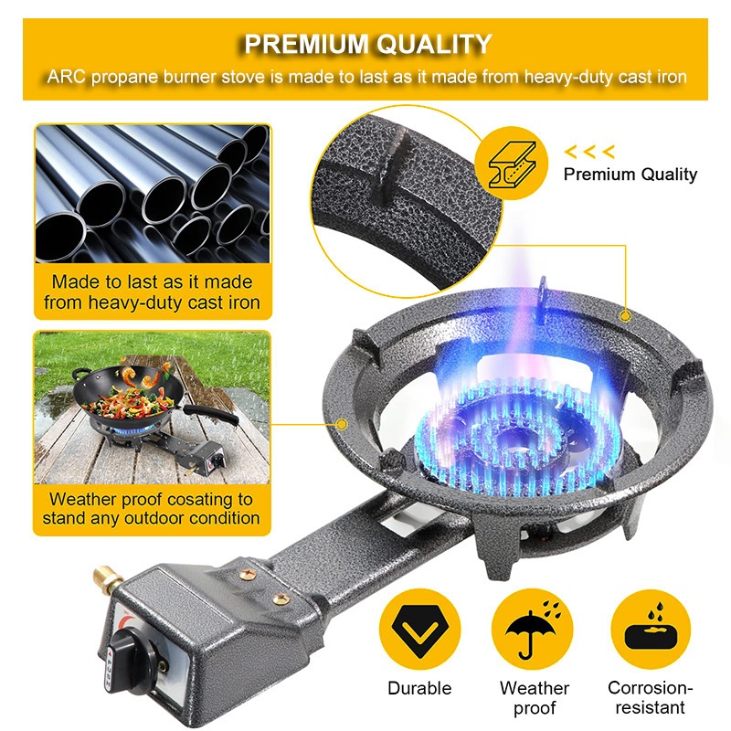 HEAVY DUTY Cast iron gas stove Burner High Pressure SUPERKALAN IGB 31A Shopee Philippines