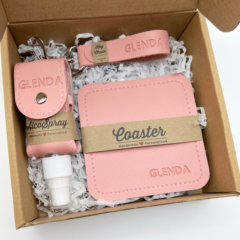 Personalized Coaster Gift Set Shopee Philippines