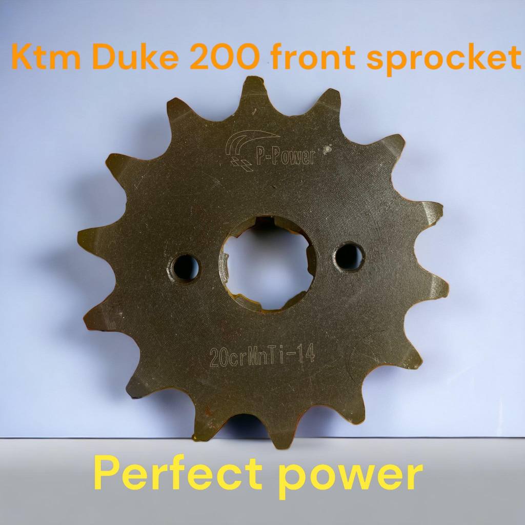 KTM DUKE 200 "14T'' ENGINE SPROCKET PERFECT POWER Shopee Philippines