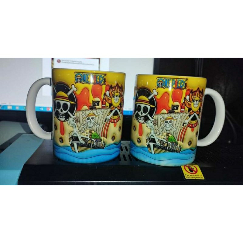 ONE PIECE 3D MUG Effect WITH BOX | Shopee Philippines