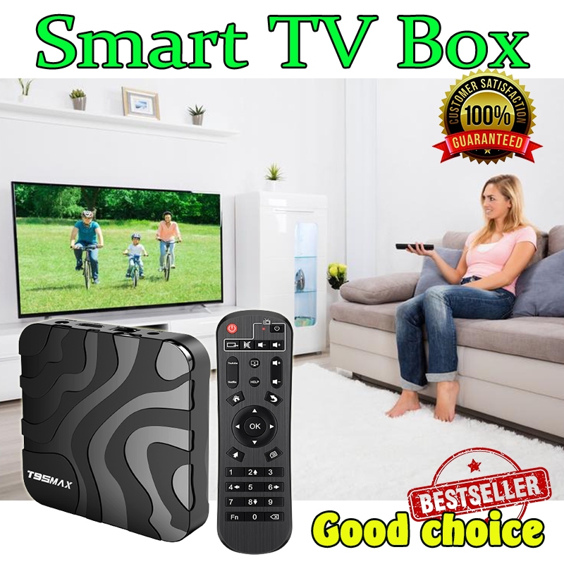 Most popular Smart TV Box 4K HD TV Box 2.4G/5G WiFi Connection CPU