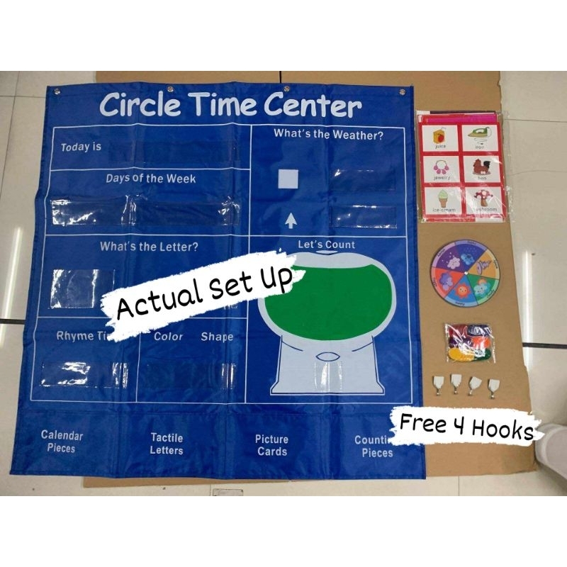 Circle Time Center Classroom Pocket Chart Educational Chart Teaching