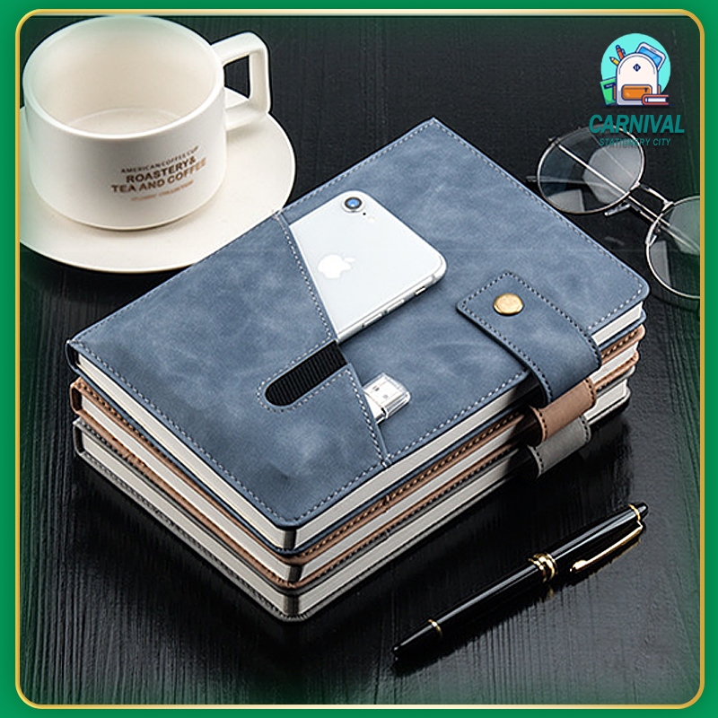 2024 Planner Leather Case Calendar Weekly Diary Schedule Notebook with ...