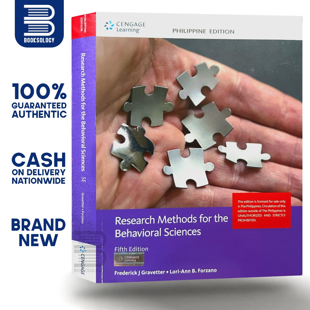 RESEARCH METHODS FOR THE BEHAVIORAL SCIENCES Fifth Edition - Frederick ...