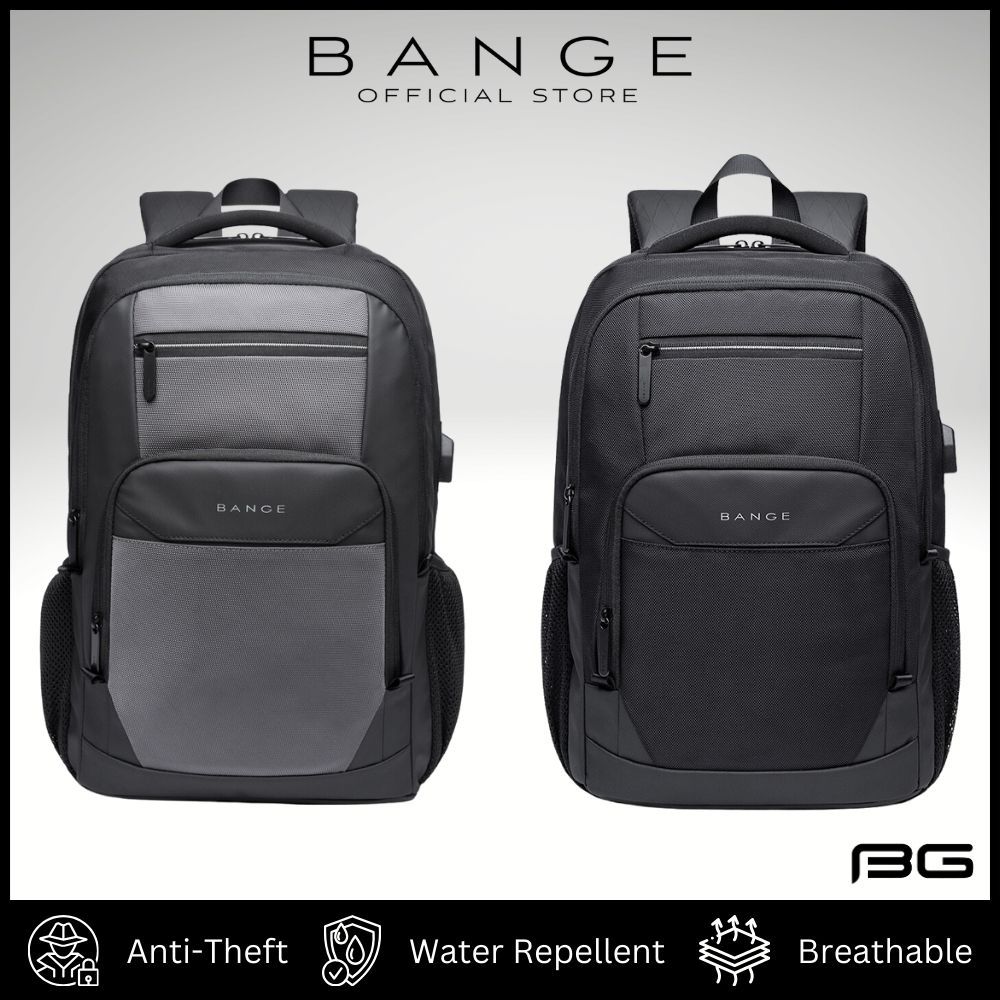 Bange 1922 Backpack (45x30x18cm, 25L) - Water-Repellent, USB Port, Anti ...