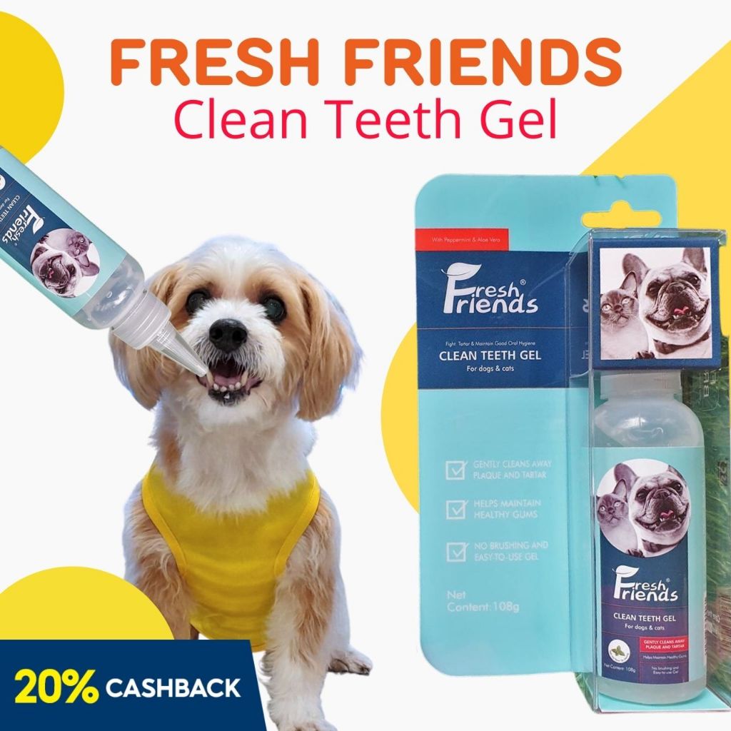 FRESH FRIENDS Clean Teeth Gel for Dogs | Shopee Philippines
