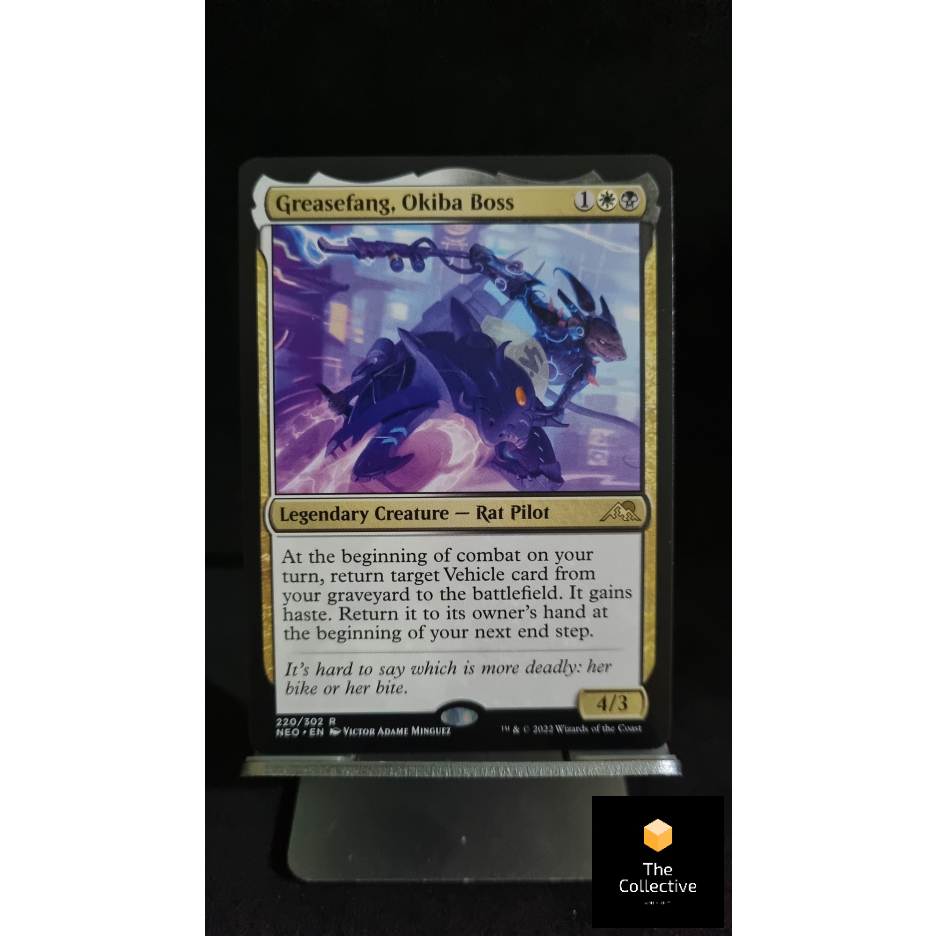 Magic the Gathering - MTG Card Game - Greasefang, Okiba Boss - NEO ...