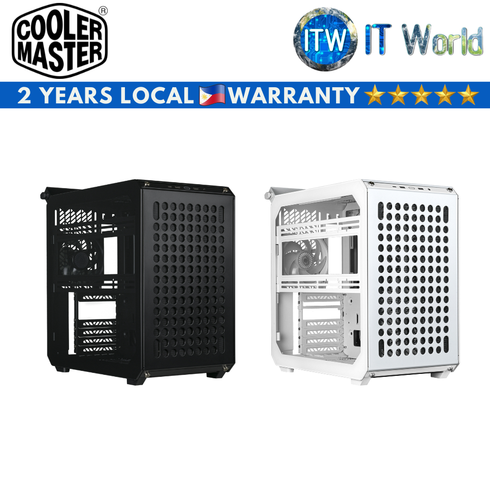 Itw | Cooler Master Qube 500 Flatpack PC Case (Black, White) | Shopee ...
