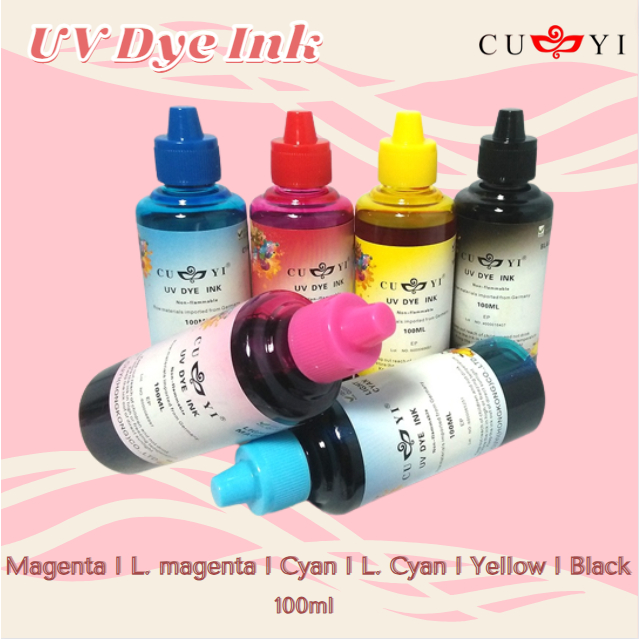 100ML CUYI Refillable Dye Ink for EP son / CA non For Any Inkjet ...
