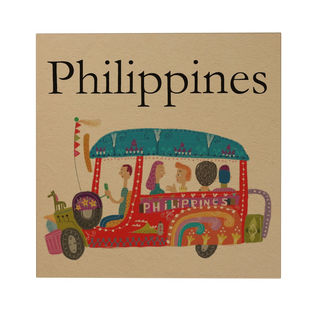 Papemelroti Philippine Souvenir Postcard | Greeting Card | Jeepney ...