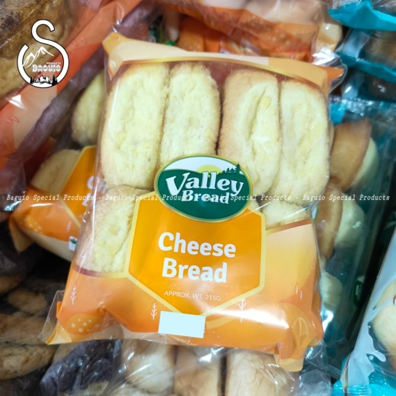 Cheese Bread Valley Bread 8 Pcs Baguio Products (COD) Shopee