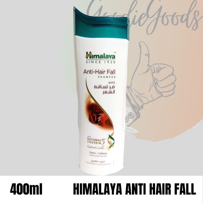 Himalaya AntiHair Fall with Castor Oil and Caffeine Shampoo 400ml (EXP