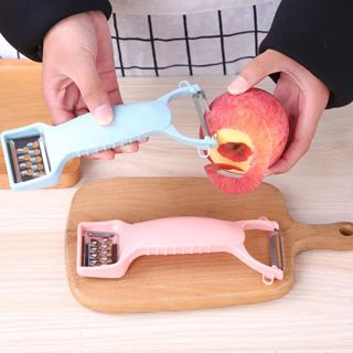 1Pcs Manual Finger Melon Shaver Non-Slip Vegetable Fruit Peeler For  Household Multipurpose Stainless Steel Kitchen Supplies