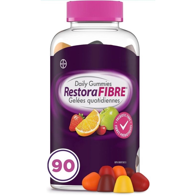 RestoraFIBRE Daily Prebiotic Fibre Gummies Gentle Constipation Relief