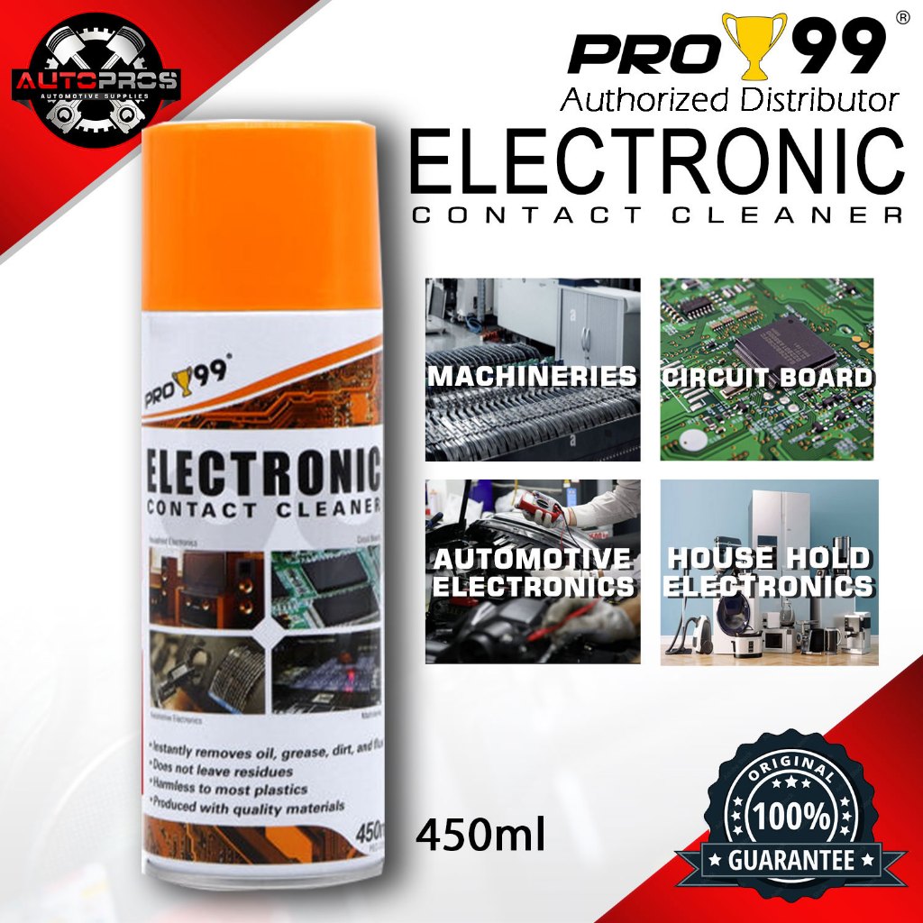 PRO 99 Electronic Contact Cleaner 450ml | Shopee Philippines