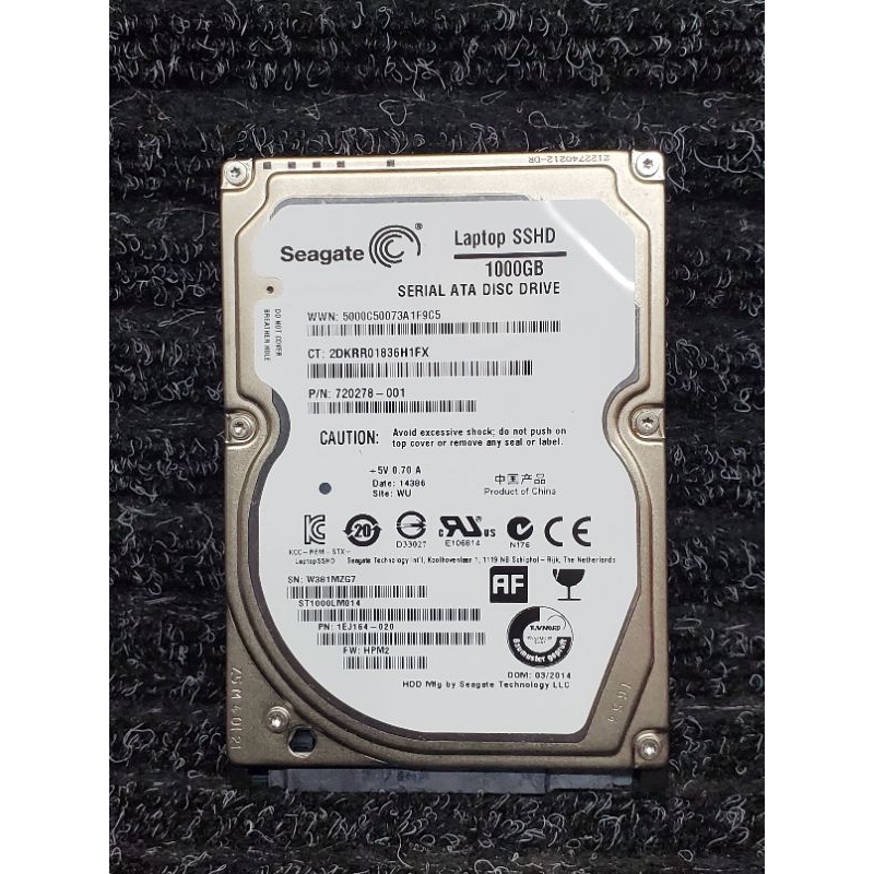 Seagate 1 Tb Laptop SSHD Serial ATA Disc Drive | Shopee Philippines