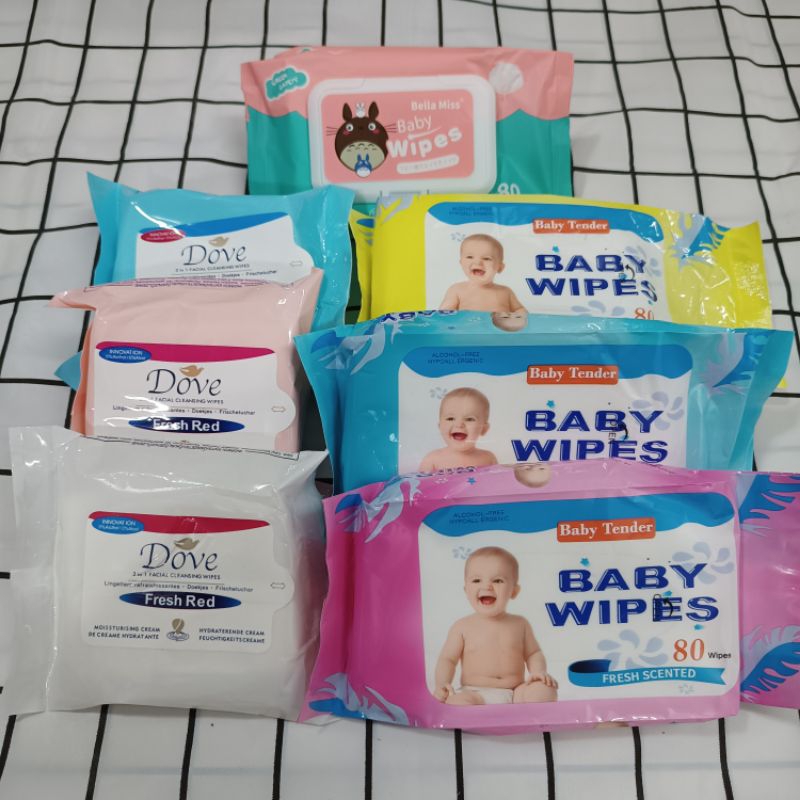 BABY WIPES (BELLA MISS, DOVE, BABY TENDER Shopee Philippines