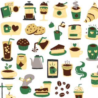 STARBUCKS ADDICT GREEN DECAL STICKER 4 LAMINATED