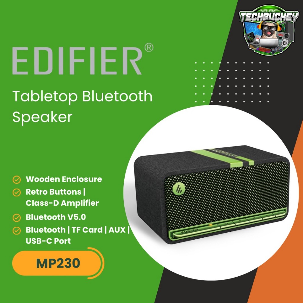 Edifier MP230 Tabletop Bluetooth Speaker Shopee Philippines