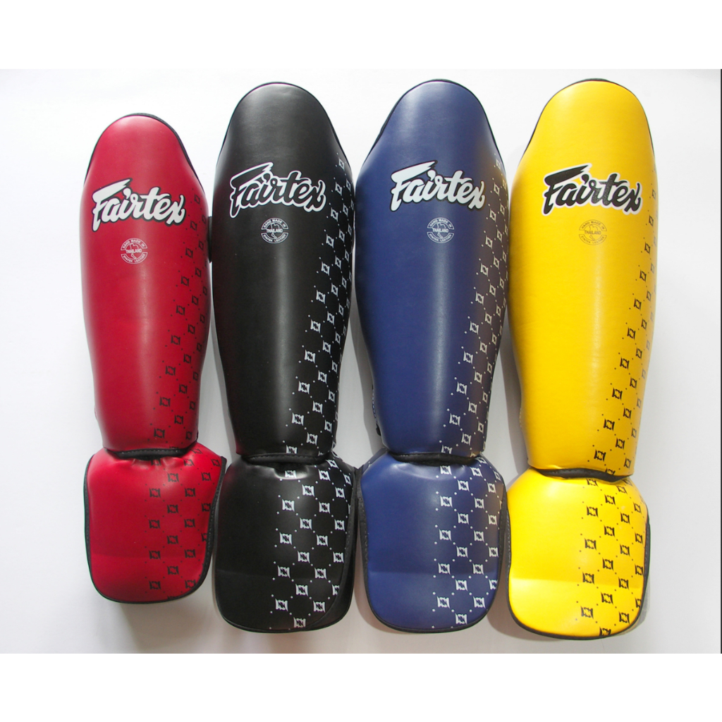 Fairtex SP5 Syntek Leather Muay Thai Competition Shin Guards Shopee