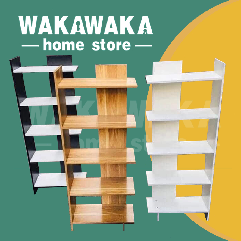 4/5 Layer Wooden Book shelf Book Rack Display Rack Storage Rack for