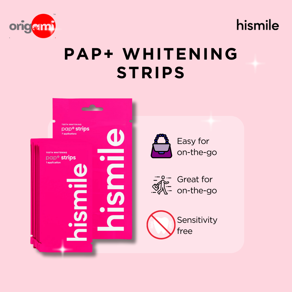 HiSmile PAP+ Teeth Whitening Strips Shopee Philippines