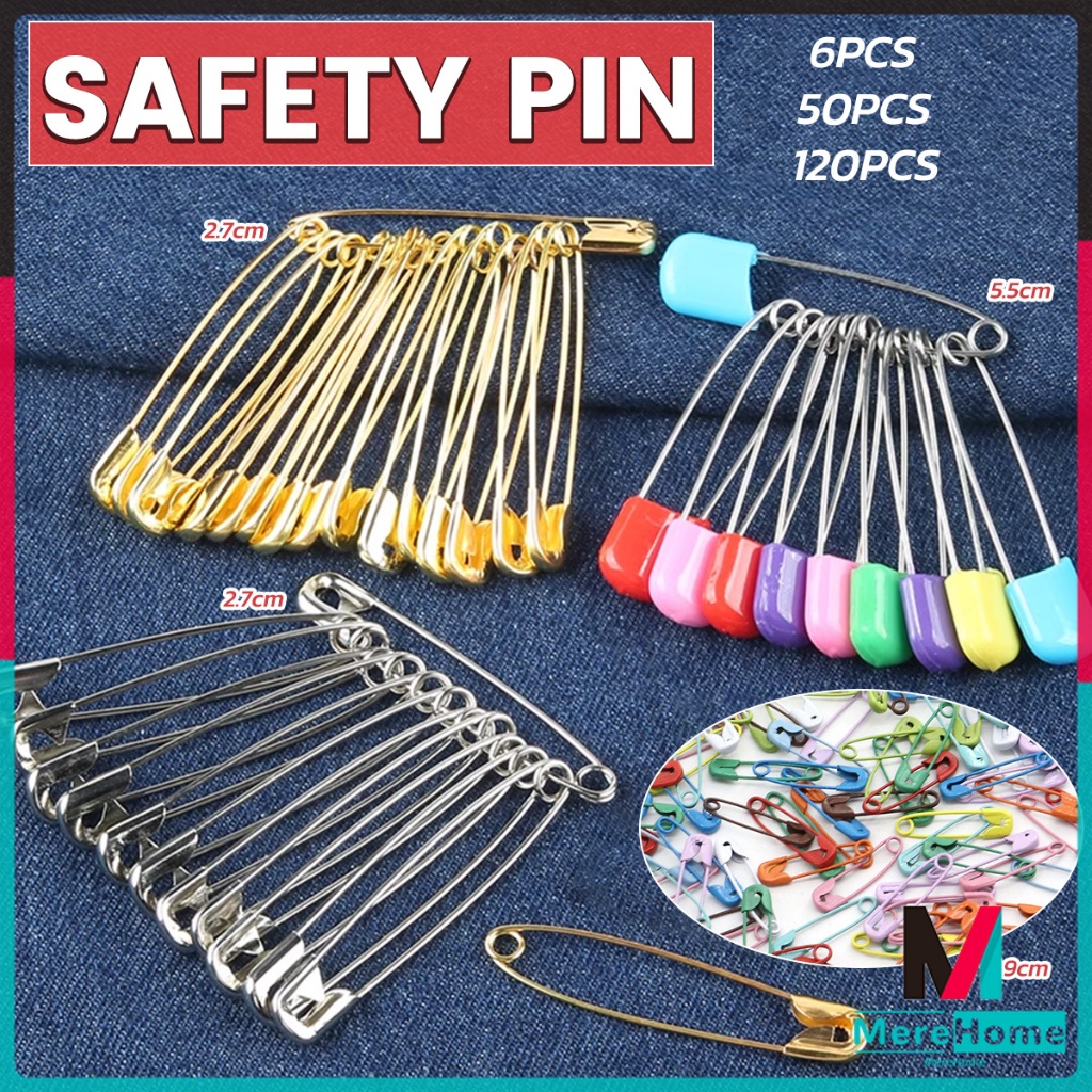 Multifunctional Safety Pin Golden/Silver/Colorful Newborn Clip Diaper ...
