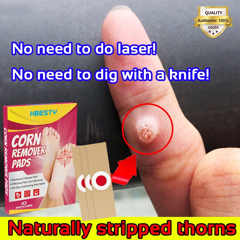 YANJIAYI Foot Corns Remover Patch Warts Remover Pads Remove Calluses