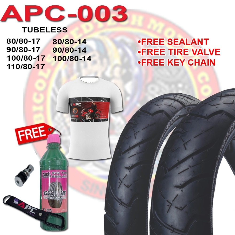 APC 003 TIRE MADE IN INDONESIA WITH FREEBIES Shopee Philippines