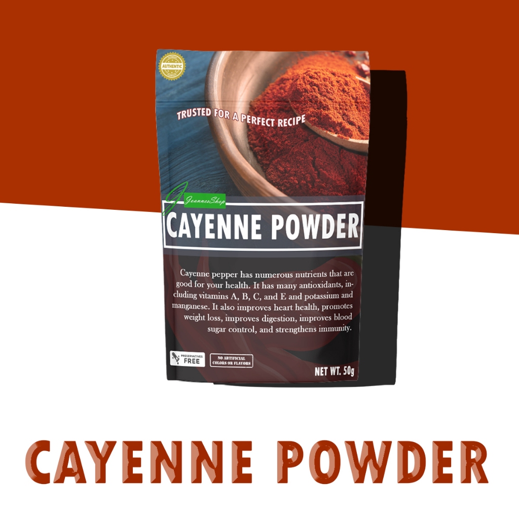 CAYENNE PEPPER POWDER (SULIT PACK) | Shopee Philippines