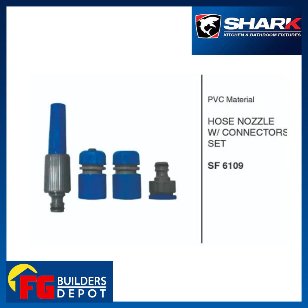 SHARK HOSE NOZZLE WITH CONNECTORS SET SF6109 Shopee Philippines
