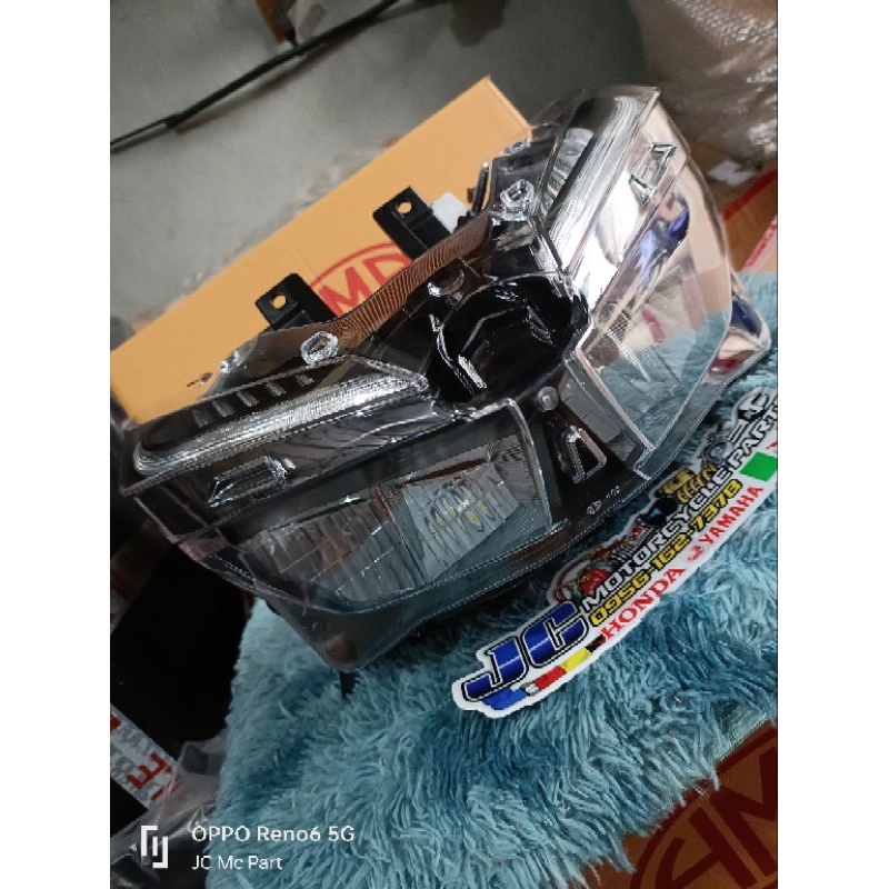 HEAD LIGHT ASSY FOR HONDA CLICK 125/150 VERSION 2 GC (HMA BRAND ...