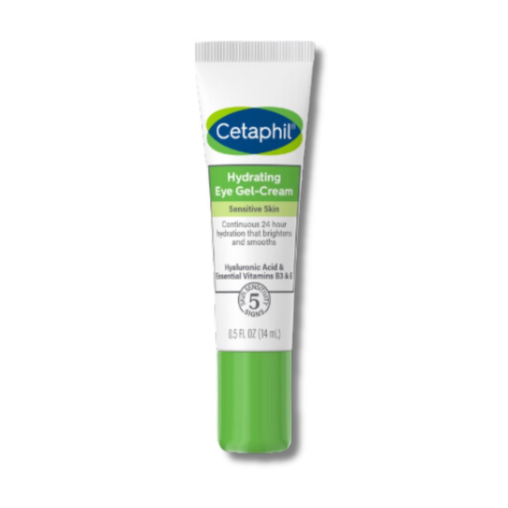 Cetaphil Hydrating Eye Gel Cream With Hyaluronic Acid 0.5 fl oz